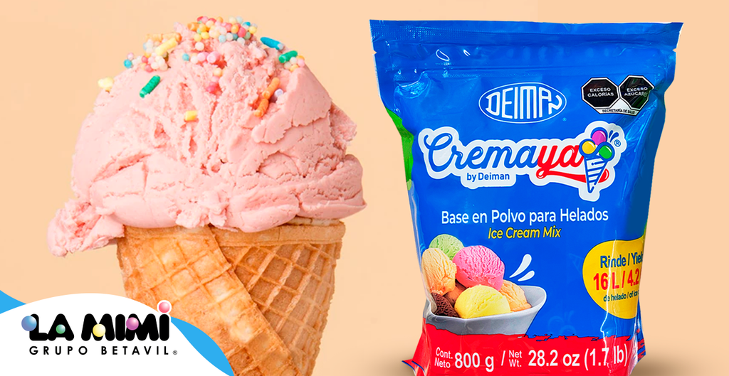Receta: CremaYa / Deiman (Base en polvo para helados)