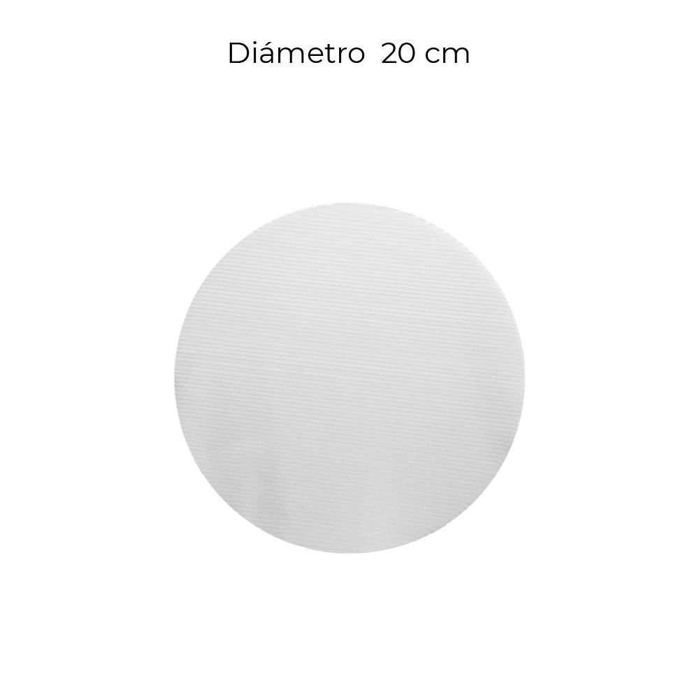 Disco de plástico 20 cm