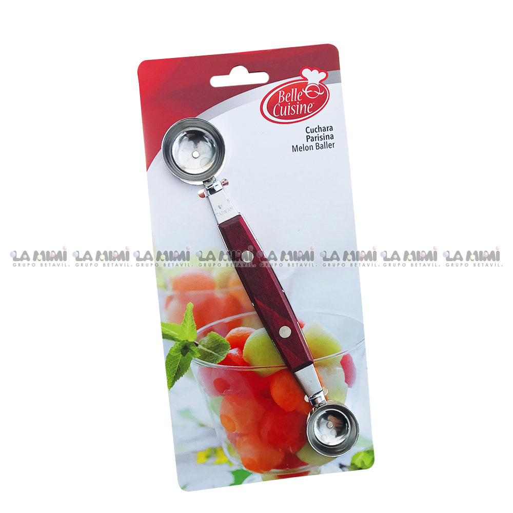 Cuchara Parisina Para Hacer Bolitas De Fruta O Queso - Diámetro 1.8 Cm - Acero Inoxidable - Marca Triangle