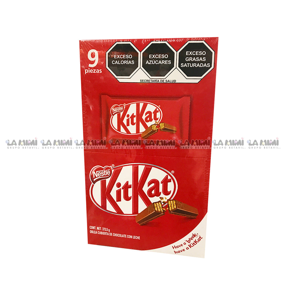 Chocolate kit kat caja c/9pz La Mimi