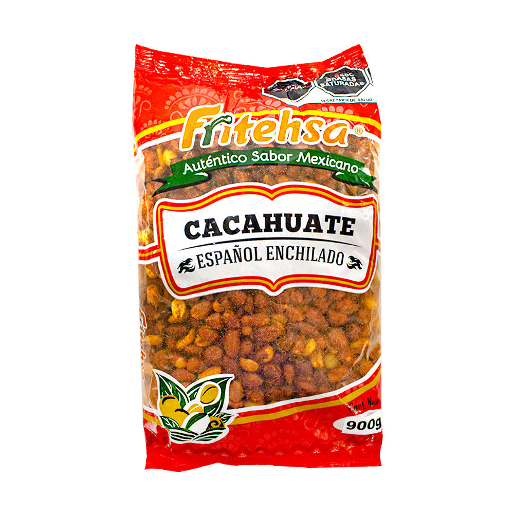 Cacahuate español Enchilado c/900 gr