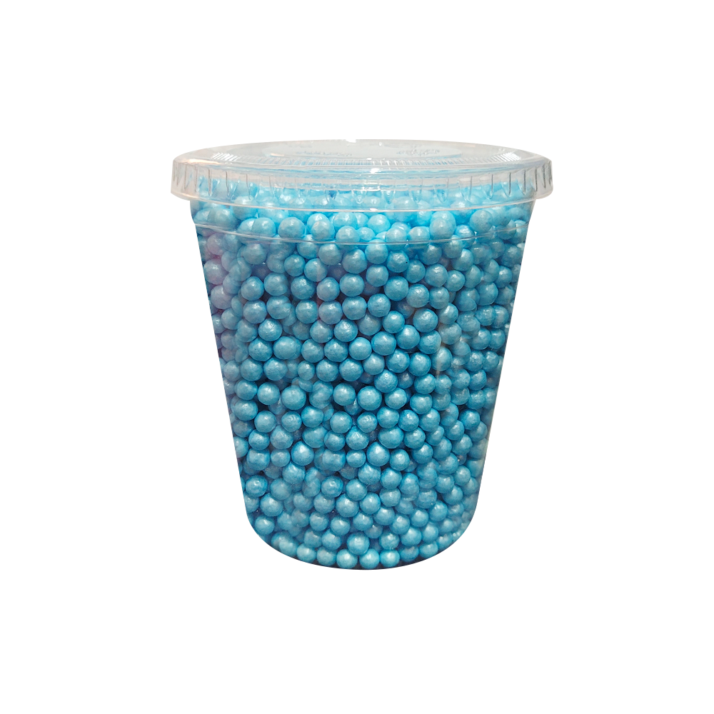 Gragea Aperlada Azul Baby c/100 gr