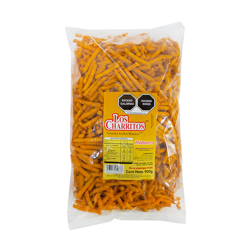 Charritos de Maíz Habanero c/900gr