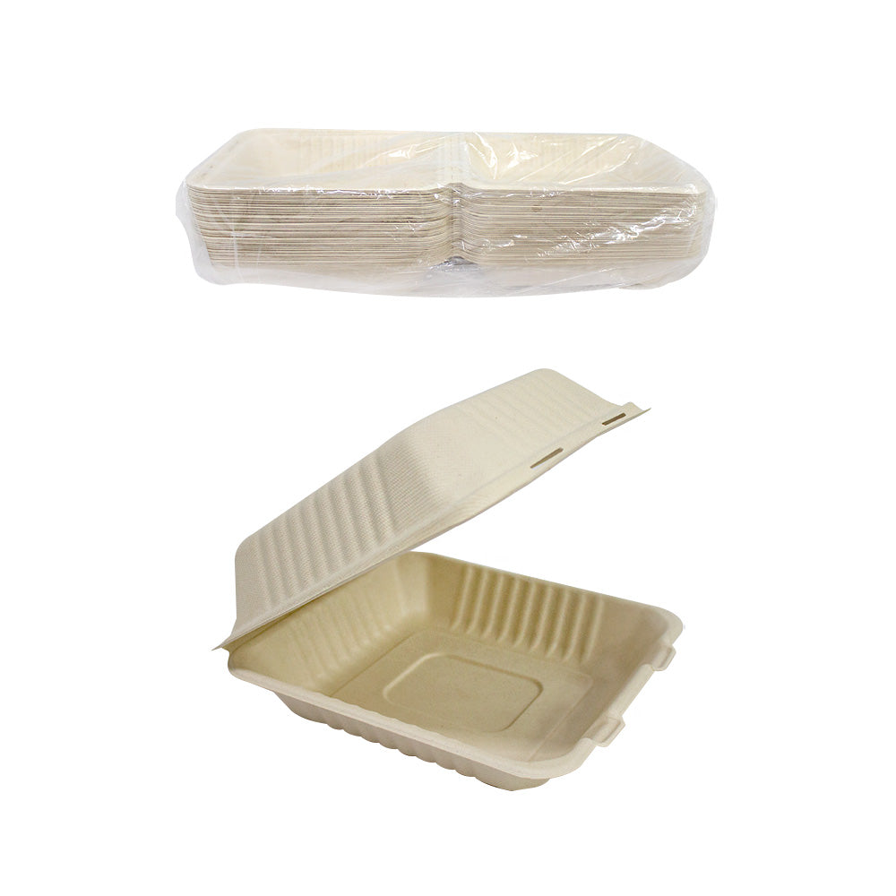 Contenedor Biodegradable 8x8 Liso c/50pz