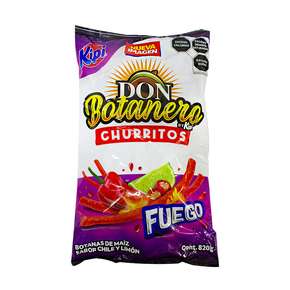 Churritos Kipi Fuego c/820gr