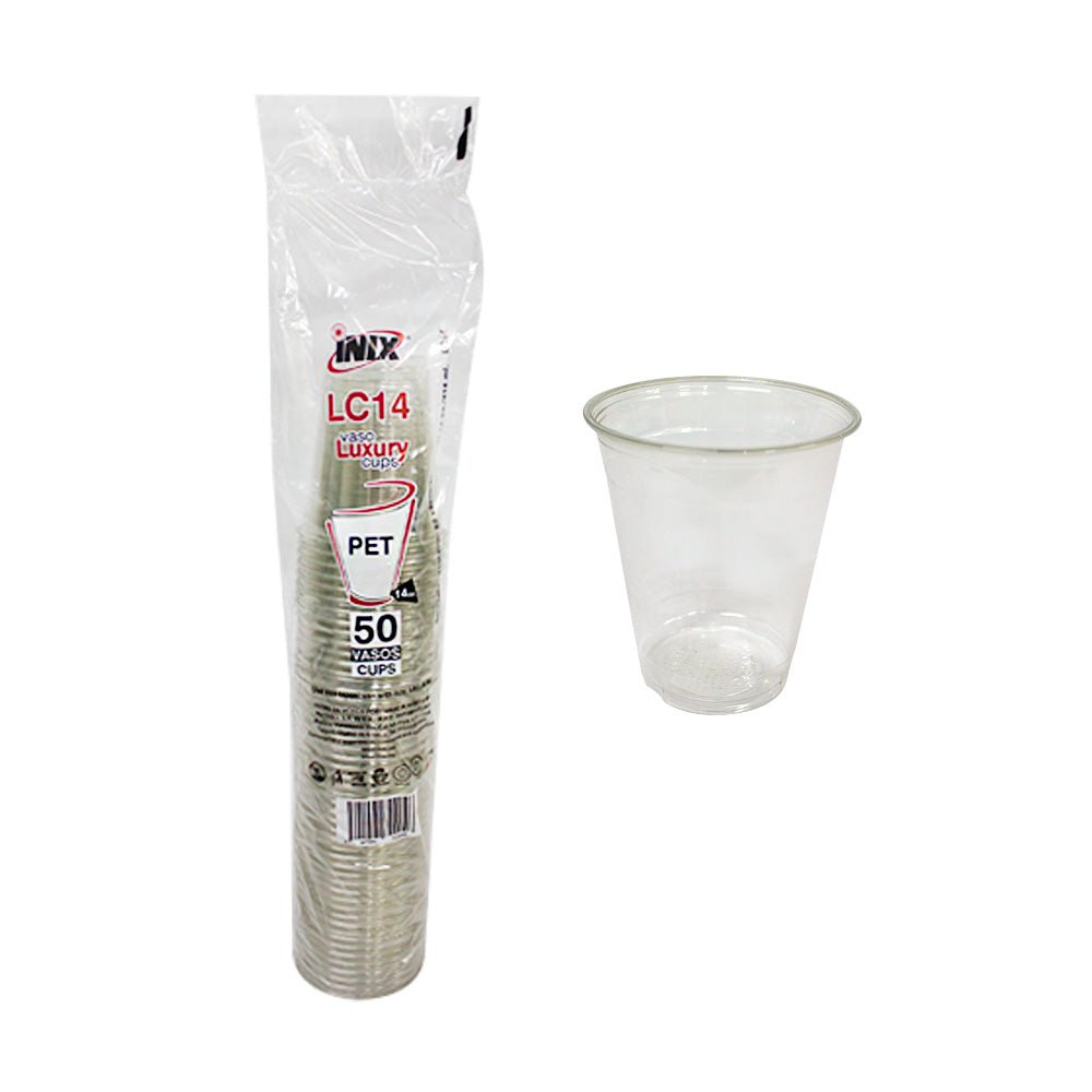Vaso Trasparente  LC14 14oz c/50pz