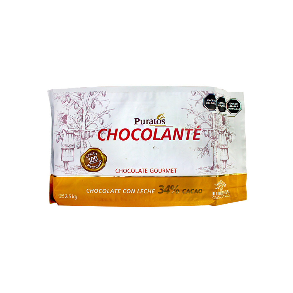 Marqueta Gourmet Leche 34% c/2.5 kg