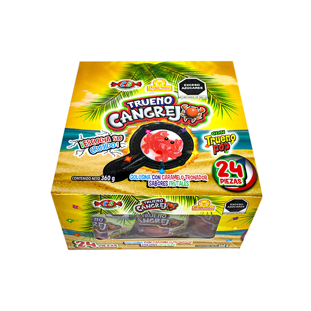 Trueno Cangrejo c/24 pz