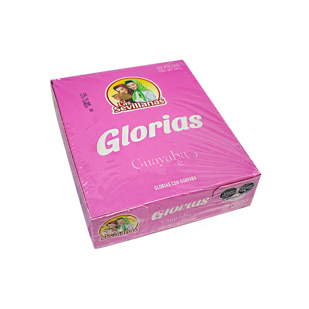 Glorias con Guayaba 20 pz