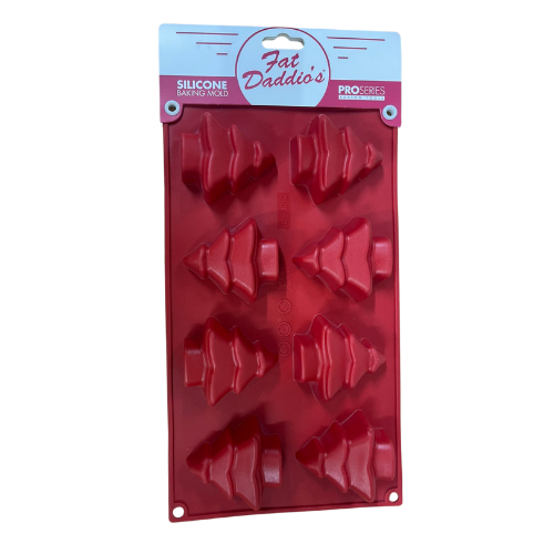 Molde Silicón Árbol Navidad 8 cav