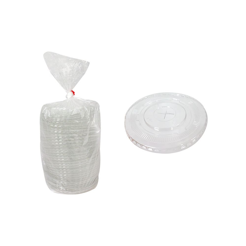 Tapa Tansparente Plana 95 c/50 pz Goplas