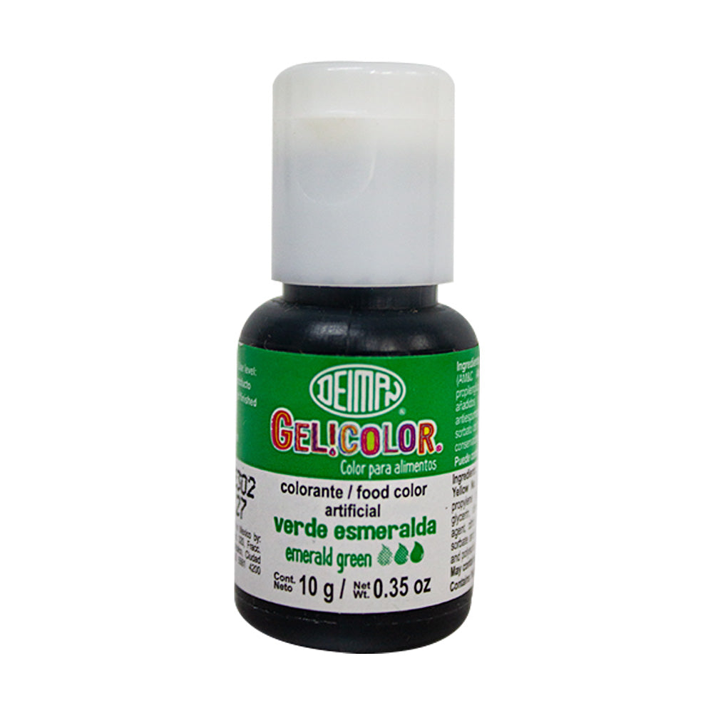 Colorante Verde Esmeralda 10 gr gel