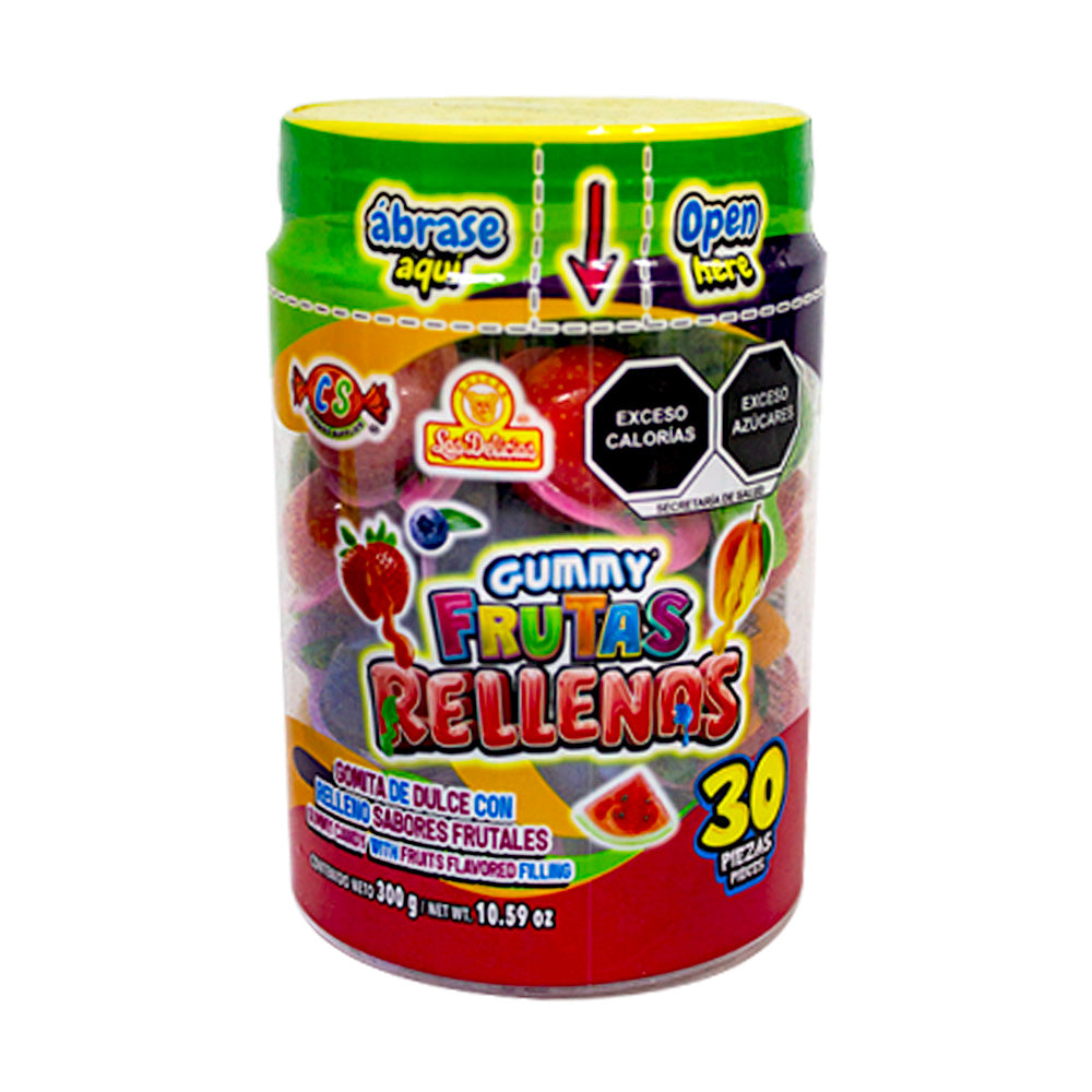 Frutas Rellenas 4D c/30 pz