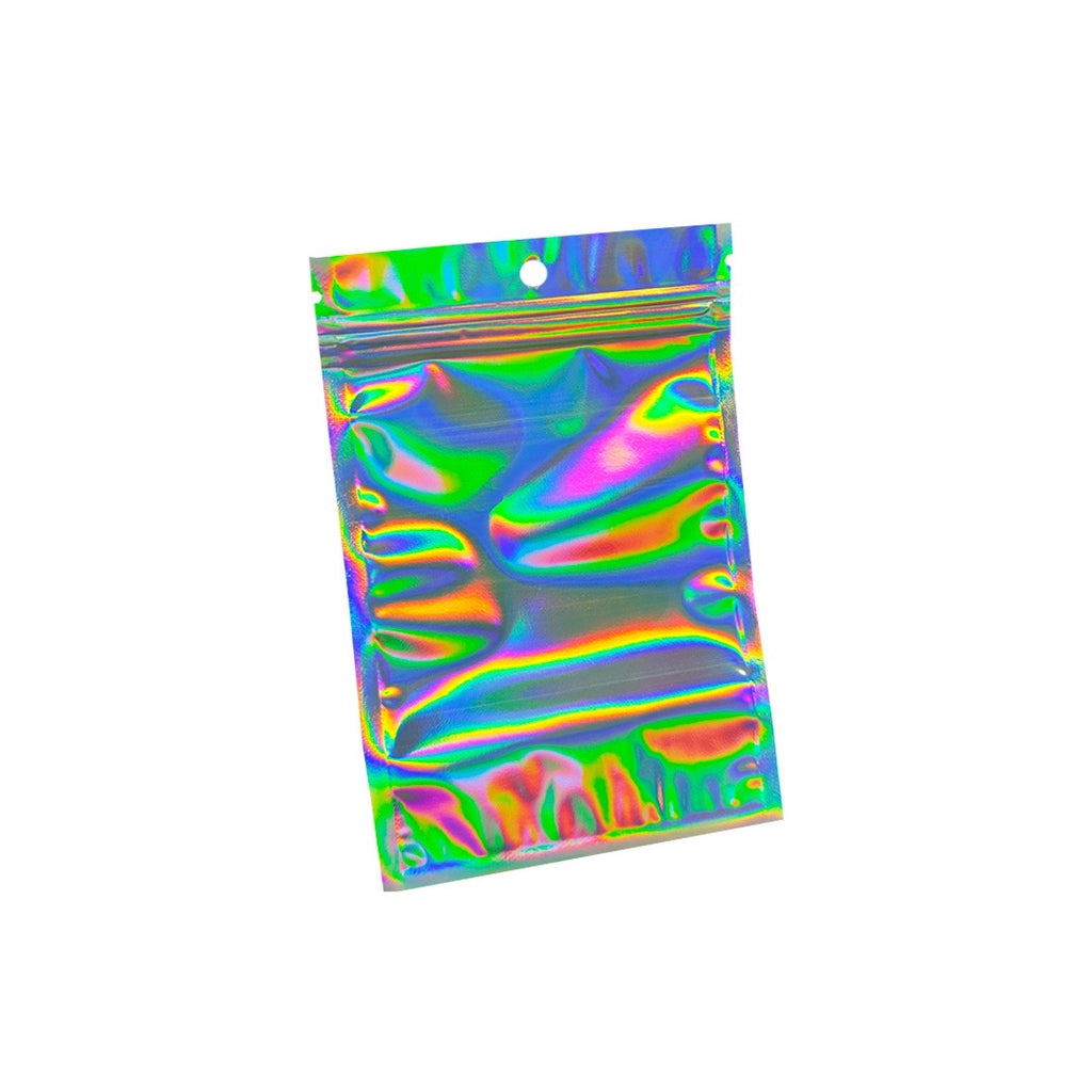 Bolsa 8x13 Holográfica ziploc c/50pz