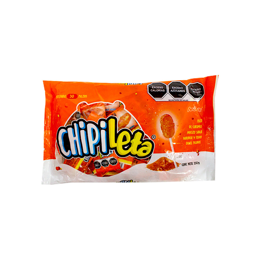 Chipileta Naranja Bolsa c/30 pz