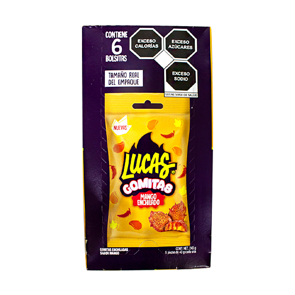 Gomitas Lucas Mango c/6 pz