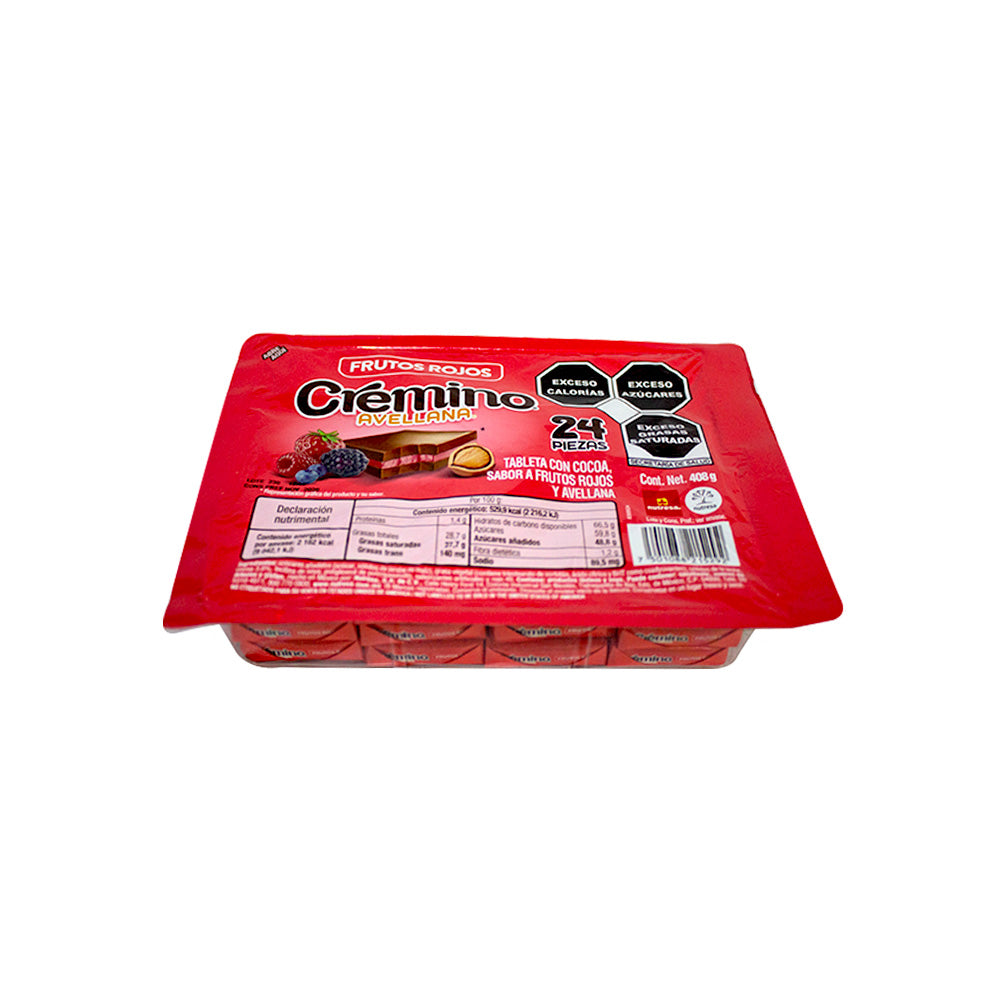 Cremino Frutos Rojos c/24pz