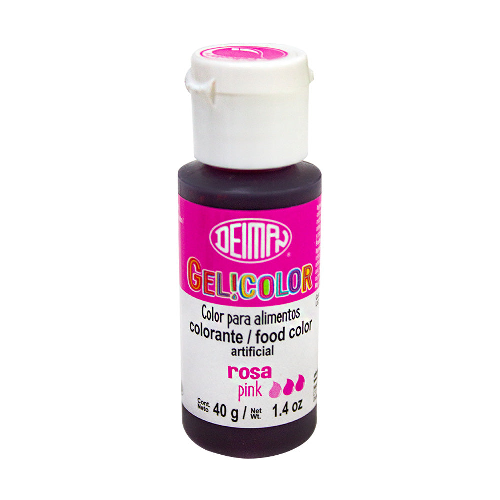 Colorante Rosa 40gr Gel