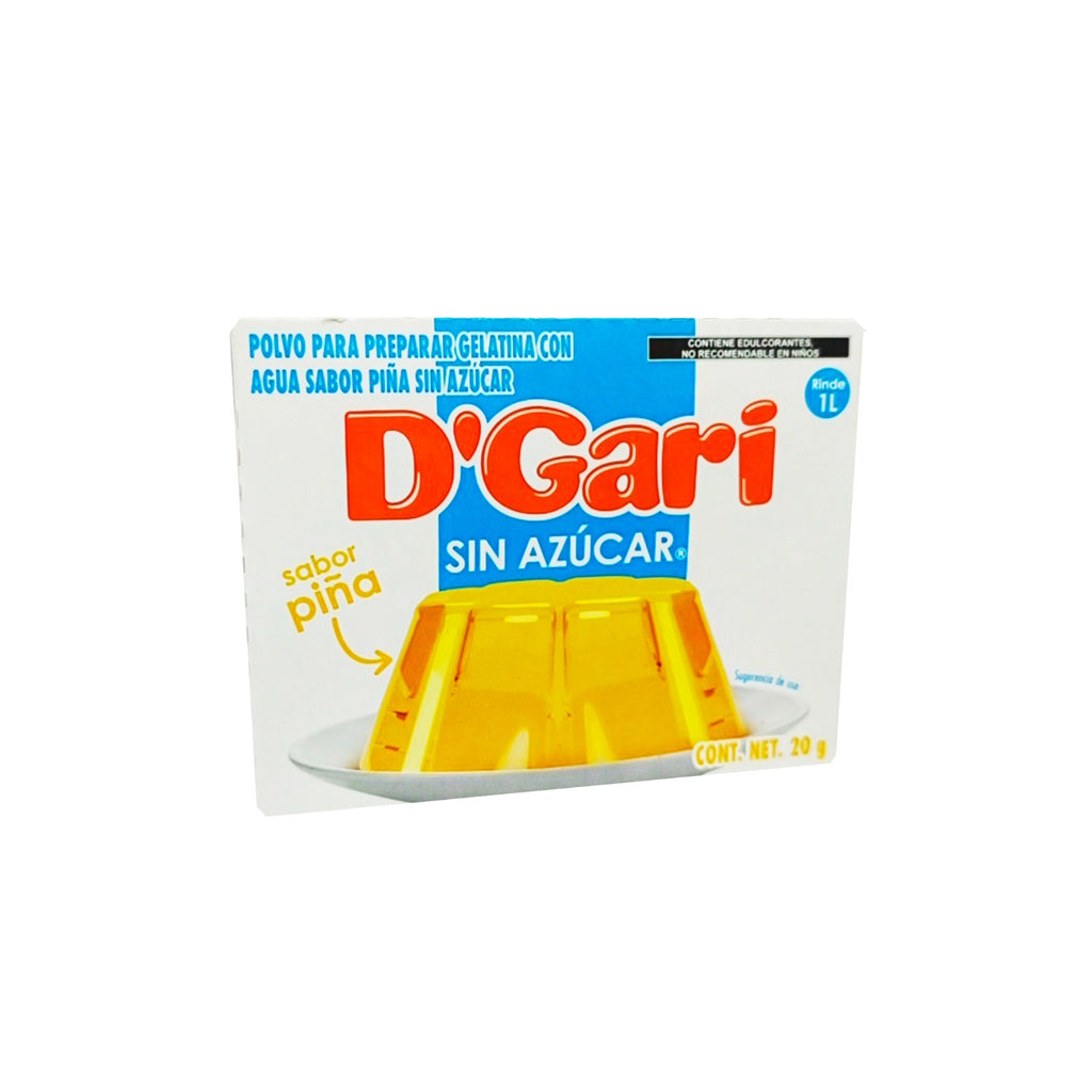 Gelatina Piña Sin Azúcar c/20 gr