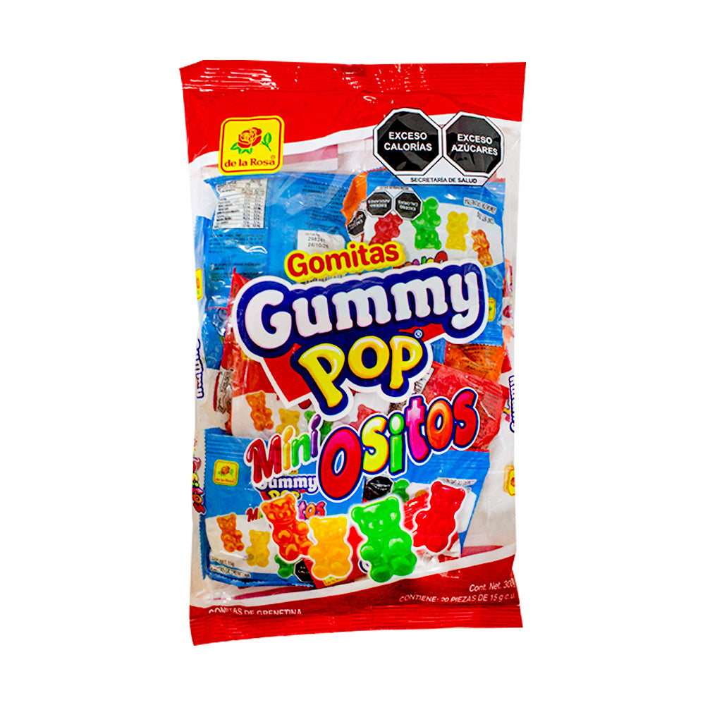 Mini Gummy Pop Ositos c/20 pz