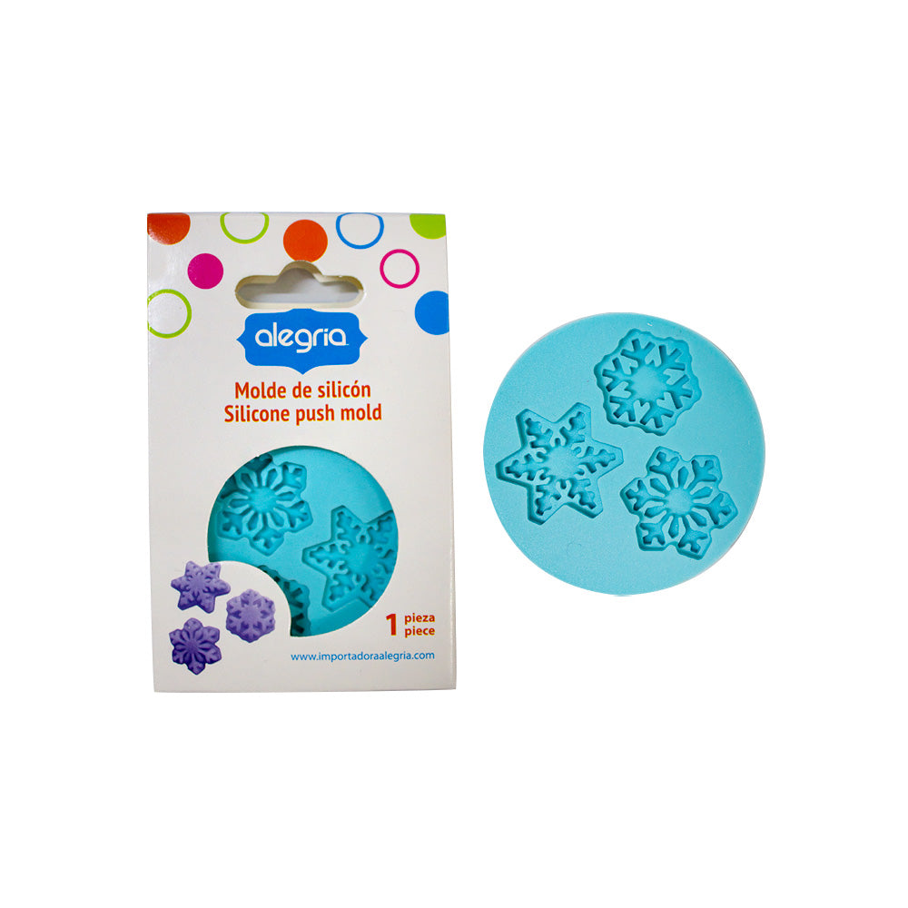 Molde Silicón Copos 1 pz