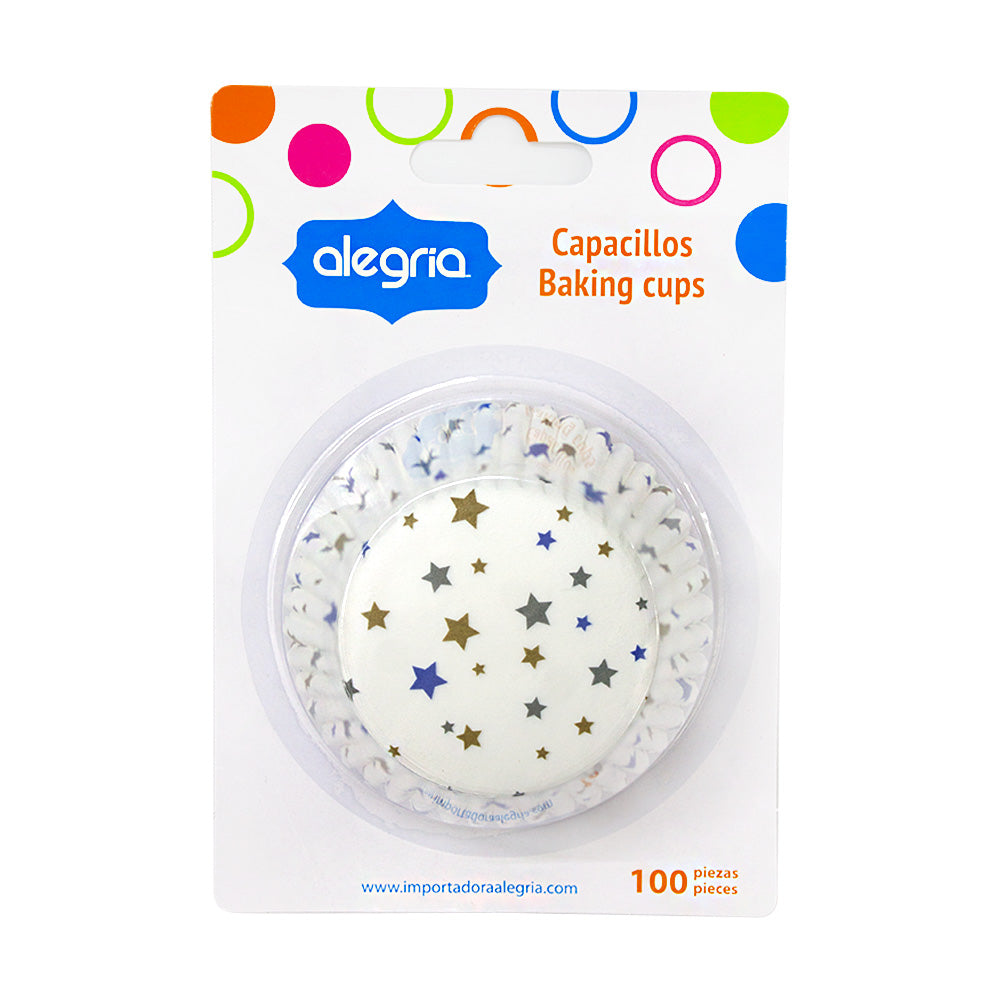 Capacillo Estrellas c/100pz