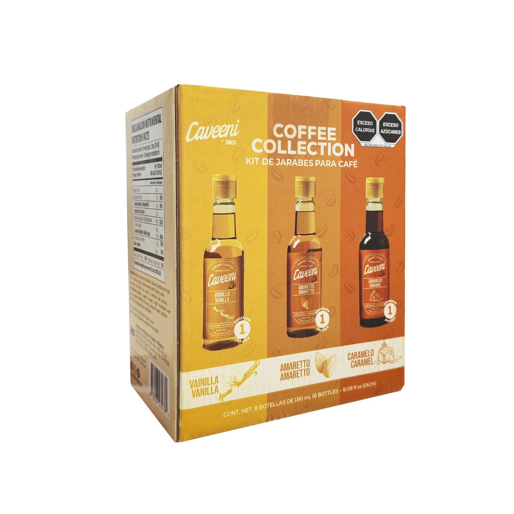 Kit Jarabe p/café 6 pz Enco