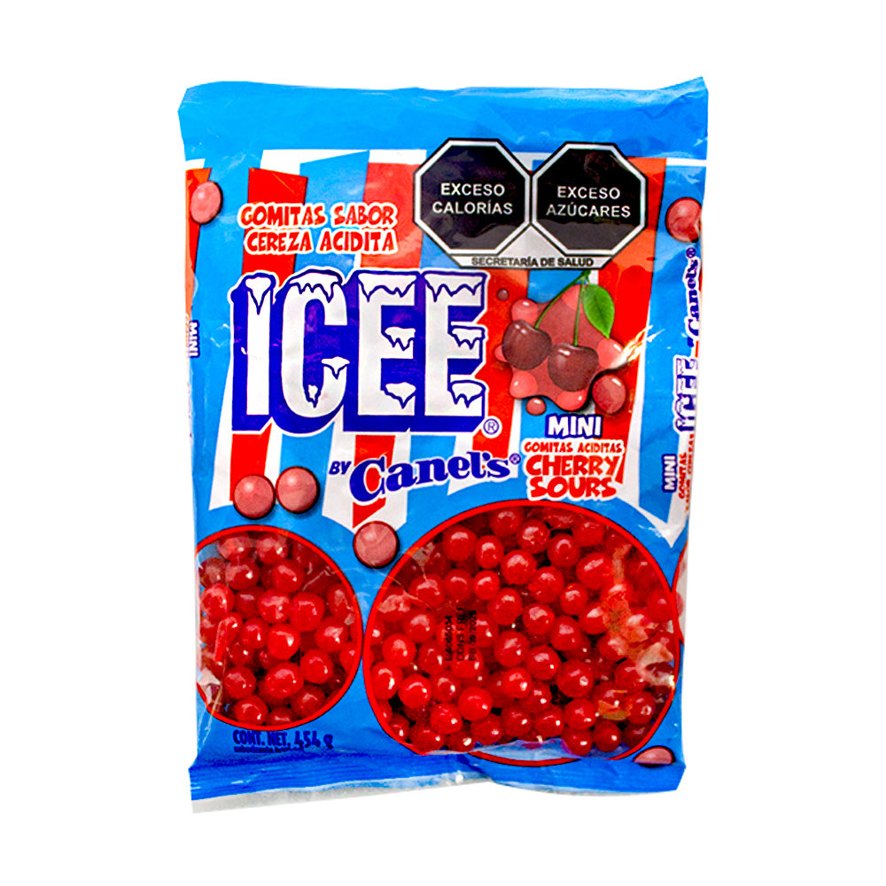 Mini Cherry Sours Icee c/454 gr