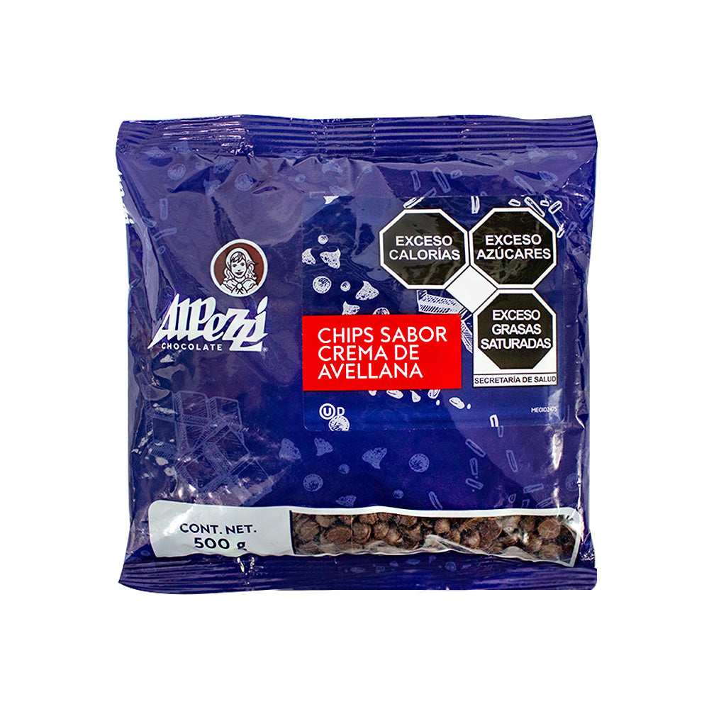 Chispas sabor Crema de Avellana c/500gr