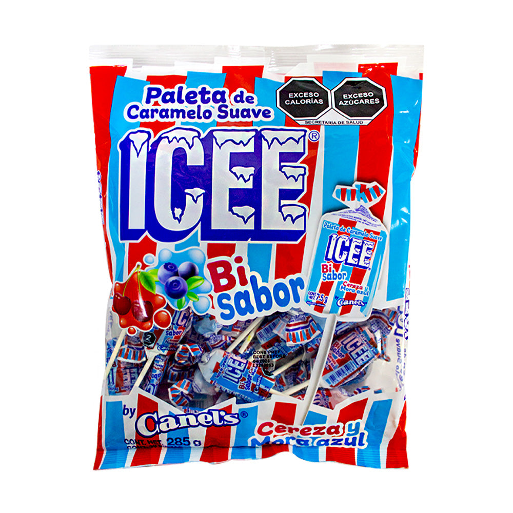 Paleta Bisabor Icee c/38 pz