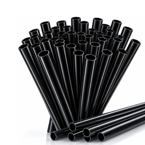 Popote p/Tapioca Negro c/50pz