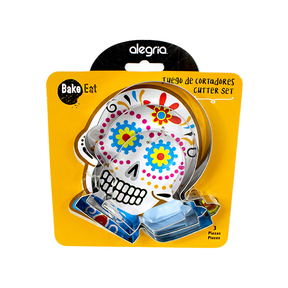 Cortador de Calavera c/vela  3pz