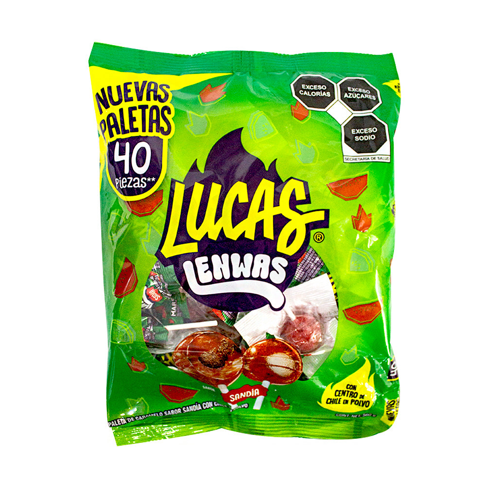 Paleta Lucas Lenwas c/60 pz Sandía