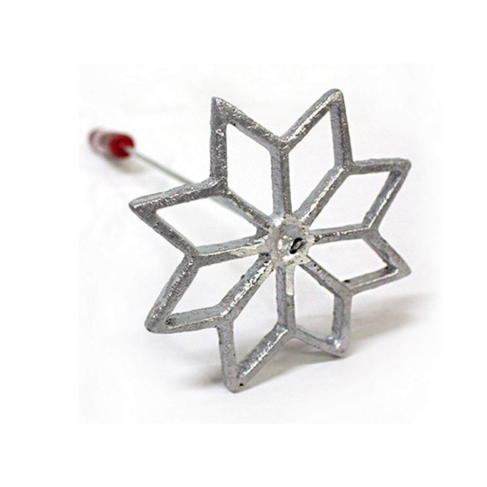 Molde p/buñuelo Estrella 1 pz