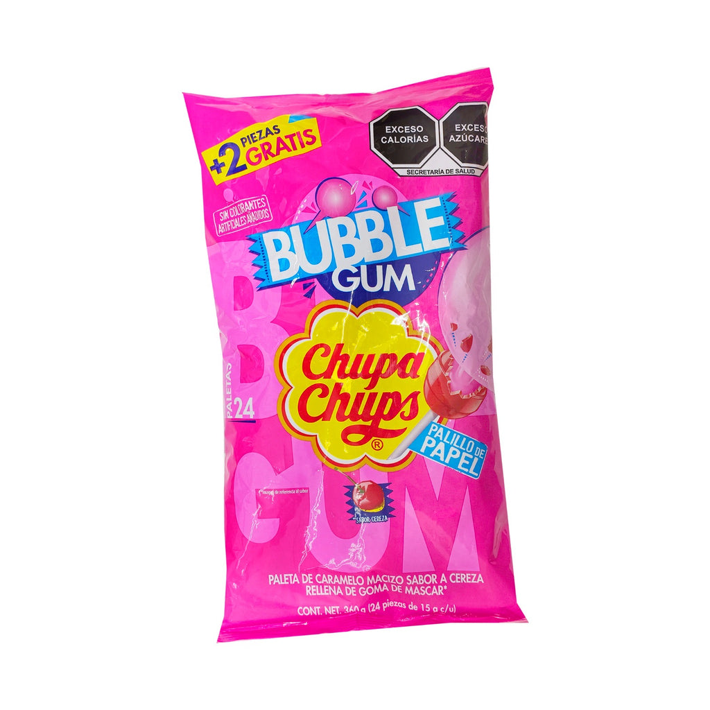 Paleta Bubble Gum c/24 pz