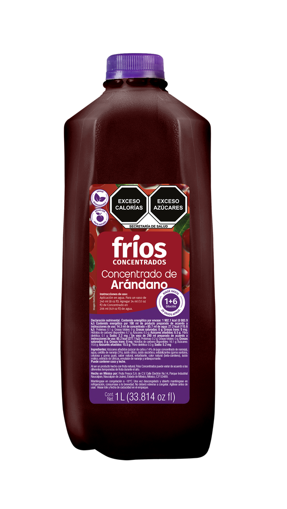 Concentrado Arándano Fríos 1 lt (Edo Méx - CDMX)