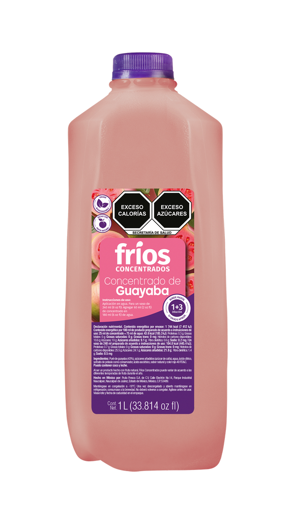 Concentrado Guayaba Fríos 1 lt (Edo Méx - CDMX)