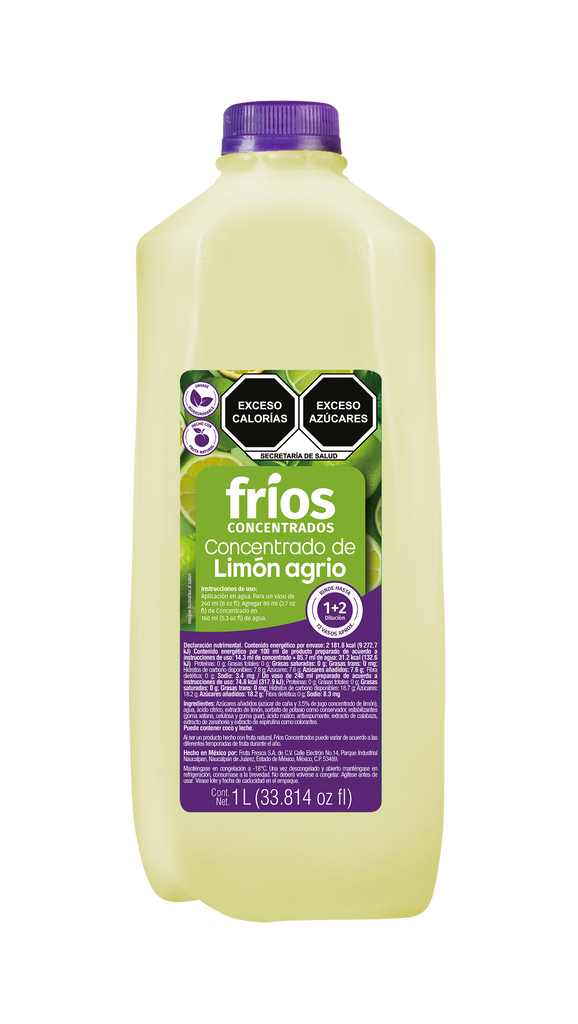 Concentrado Limon Dulce Fríos 1 LT(Edo Méx - CDMX)