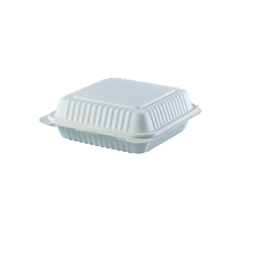 Contenedor Bio de Fecula 6x6 Liso 50 pz bio4u