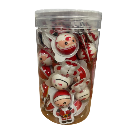 Goma rellena Santa c/30 pz