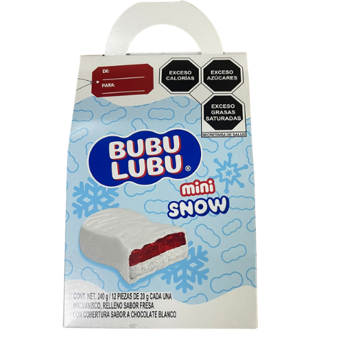 Bubulubu Mini Snow12 pz