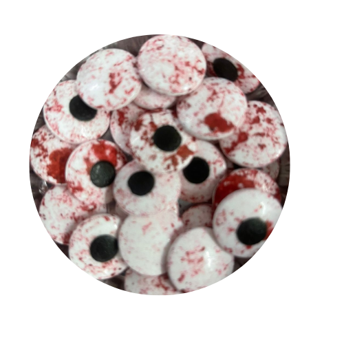 Sprinkles Ojos Sangrientos Halloween (grandes) c/100 gr