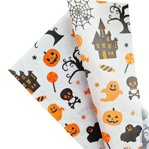 Papel grado alimenticio Calabaza c/50 pz