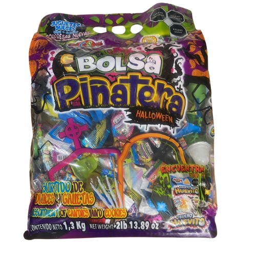 Piñatero Bolsa Halloween /1.3 kg