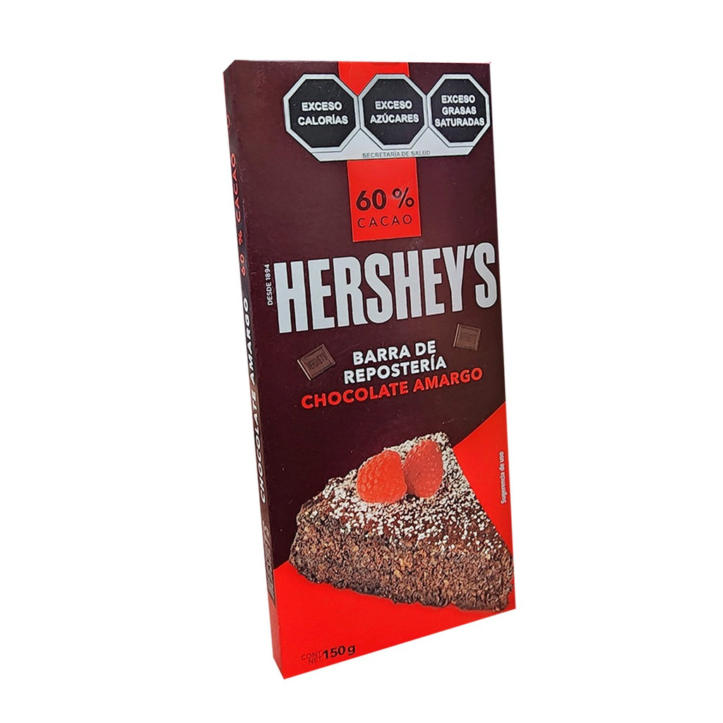 Barra Hersheys Amargo 150 gr