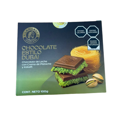 Chocolate Dubai SemiAmargo 100 gr