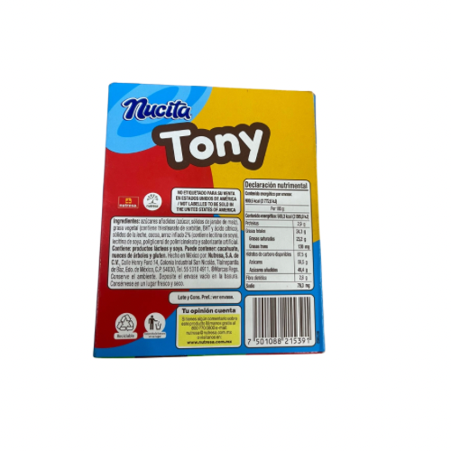 Nucita Tony c/12pz