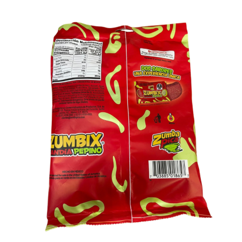 Zumbix Sandía-Pepino c/50 pz