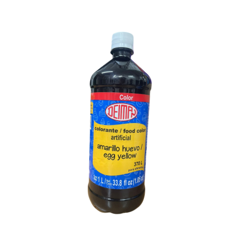 Colorante Amarillo huevo liquido 1Lt