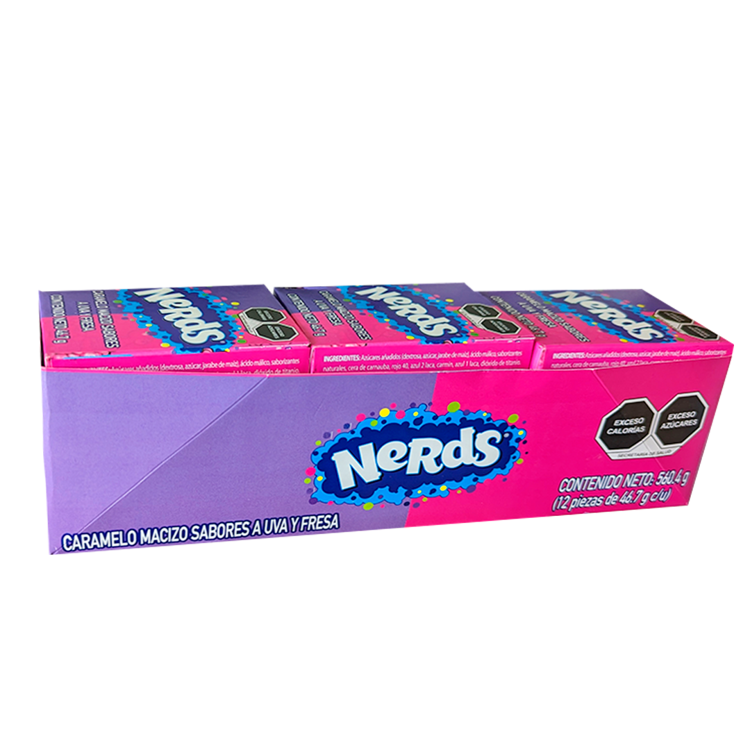 sabores de caramelos nerds